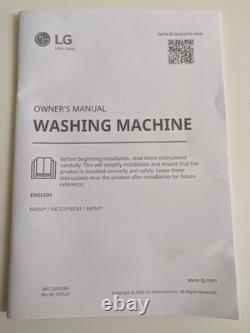 Lave-linge LG 10 kg. Âgé de 9 mois. Garantie de 15 mois. Plan de soin de 2 ans.