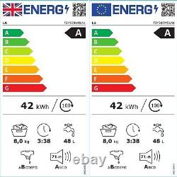 Lave-linge LG TurboWash 8kg 1200tr/min Blanc F2Y508WBLN1