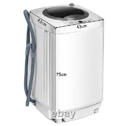 Lave-linge/Laveuse à essorage portable compact 2 en 1 automatique 3,5 kg de capacité