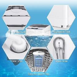 Lave-linge Portable Compact 2 en 1 Automatique Complet 4,5 kg de Charge