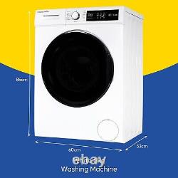 Lave-linge Russell Hobbs 8 kg 1400 tr/min Blanc Autonome RH814W111W