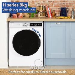 Lave-linge Russell Hobbs 8 kg 1400 tr/min Blanc Autonome RH814W111W