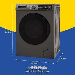 Lave-linge Russell Hobbs 9 kg 1400 tr/min Gris Autonome RH914W116AN