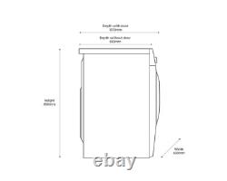 Lave-linge Samsung WW90T684DLH/S1 9 kg Série 7 - Blanc - Garantie de 5 ans - Boîte ouverte