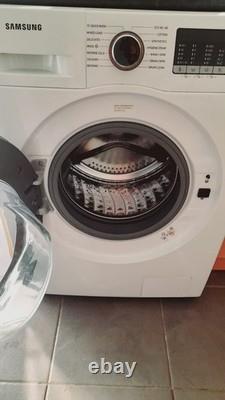 Lave-linge Samsung à chargement frontal, pose libre, 8 kg, SmartThings Wi-Fi, blanc