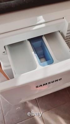 Lave-linge Samsung à chargement frontal, pose libre, 8 kg, SmartThings Wi-Fi, blanc