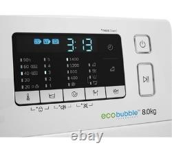 Lave-linge Samsung ecobubble WW80J5555FW 8 kg 1400 tours Blanc