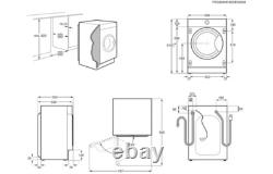 Lave-linge Zanussi Z712W43BI Intégré 7 kg Charge 1200 Tours Blanc
