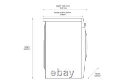 Lave-linge à chargement frontal Samsung Bespoke AI Série 5 AI Énergie 8KG