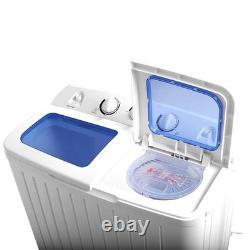 Lave-linge à double cuve compact mini lave-linge 5KG + sèche-linge 3KG