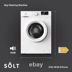Lave-linge autonome Solt SOLWM612W 6 kg blanc (LIVRAISON AU ROYAUME-UNI)