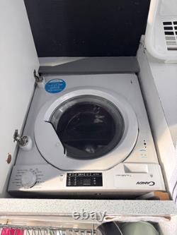 Lave-linge encastrable Candy à chargement frontal 7,5 kg 1 400 tr/min blanc