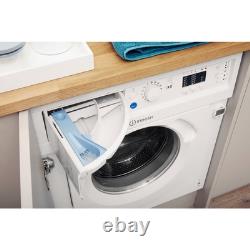 Lave-linge intégré Indesit Push&Go, cycles rapides 20-60', Water Balance+
