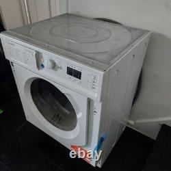 Lave-linge intégré Indesit à moteur Inverter 8 kg, blanc