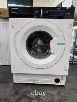 Lave-linge intégré SHARP ES-NIH714BWA-EN 7 kg 1400 tours/min blanc
