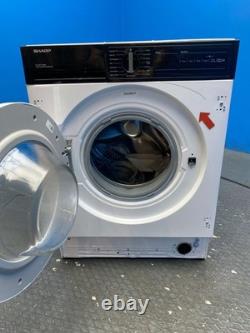 Lave-linge intégré Sharp ES-NIH714BWA-EN 7 kg 1400 tours/min Blanc 33141