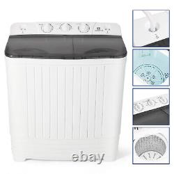 Lave-linge portable 4,5 KG/8,5 KG Mini lave-linge compacte essoreuse pour dortoir