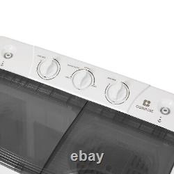 Lave-linge portable 4,5 KG/8,5 KG Mini lave-linge compacte essoreuse pour dortoir