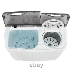 Lave-linge portable 4,5 KG/8,5 KG Mini lave-linge compacte essoreuse pour dortoir