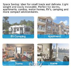 Lave-linge portable 4,5 KG/8,5 KG Mini lave-linge compacte essoreuse pour dortoir