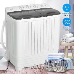 Lave-linge portable 4,5 KG/8,5 KG Mini lave-linge compacte essoreuse pour dortoir