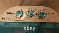 Lave-linge portable à évacuation twin tub mini pour dortoir, sèche-linge compact pour camping