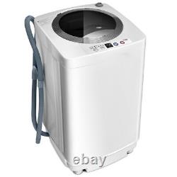 Lave-linge portable compact 2 en 1 entièrement automatique, essoreuse, capacité de 3,5 kg