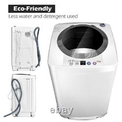 Lave-linge portable compact 2 en 1 entièrement automatique, essoreuse, capacité de 3,5 kg