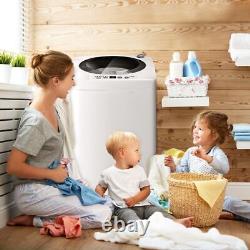 Lave-linge portable compact 2 en 1 entièrement automatique, essoreuse, capacité de 3,5 kg