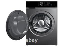 Lave-linge pose libre HYE Premium 10 kg avec écran tactile LED graphite