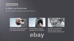 Lave-linge pose libre HYE Premium 10 kg avec écran tactile LED graphite