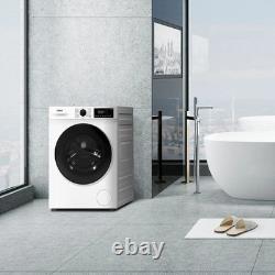 Lave-linge slim de 7 kg, 1200 tr/min, blanc, classe énergétique A, 15 programmes