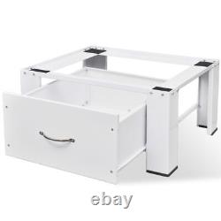 Machine À Laver Support De Socle Riser & Kit De Fixation Sèche-linge Blanc