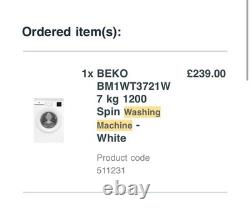 Machine à laver Beko