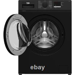 Machine à laver Beko WTL74051B noire 7kg 1400 tours/min sur pied