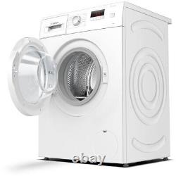 Machine à laver Bosch Série 2 WAJ28008GB, blanc, 7kg, 1400 tours par minute, pose libre.