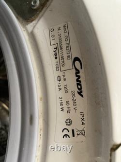 Machine à laver Candy indépendante FS272-80 À DEBARASSER