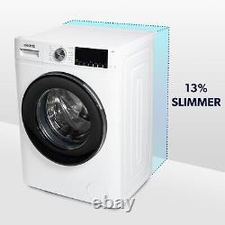 Machine à laver ElectriQ 8kg 1400 tr/min Blanc Eqmwm8kgfl
