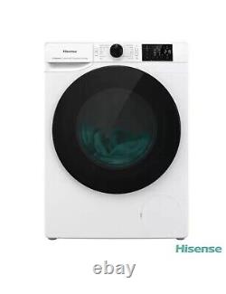 Machine à laver Hisense WFGE101649VM, 10kg, 1600 tours/minute, classe A en blanc 244
