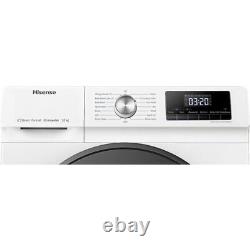 Machine à laver Hisense WFQA1214EVJM Blanc 1400 tr / min Pose libre