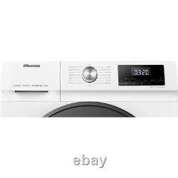Machine à laver Hisense WFQA1214EVJM de la série 3, blanc, 1400 tours, pose libre