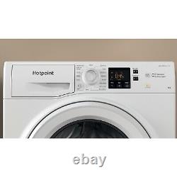 Machine à laver Hotpoint Anti-tache 8kg 1400rpm Blanc NSWM845CWUKN