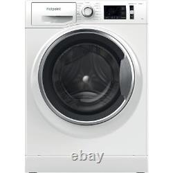 Machine à laver Hotpoint NM111046WCAUKN 10kg Autonome Blanc Reconditionné A(Lire)