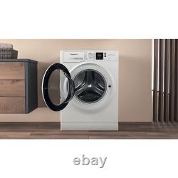 Machine à laver Hotpoint NSWM 846 W UK 8 kg Blanc 1400 tr/min Noté A