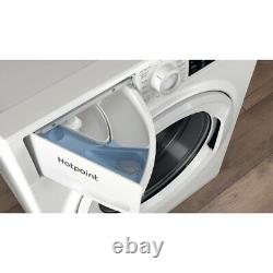 Machine à laver Hotpoint NSWM 846 W UK Blanc 8kg 1400 tours/min sur pied