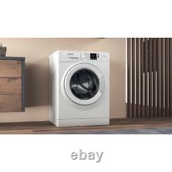 Machine à laver Hotpoint NSWM 846 W UK Blanc 8kg 1400 tours/min sur pied