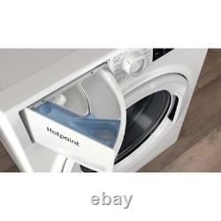 Machine à laver Hotpoint NSWM743UWUKN blanche 7kg 1400 tours/min sur pied