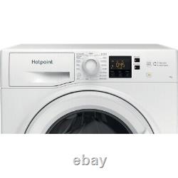 Machine à laver Hotpoint NSWM743UWUKN blanche 7kg 1400 tours/min sur pied