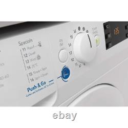 Machine à laver Indesit BWE101685XWUKN 10 kg 1600 RPM Classe énergétique B Blanc 1600 RPM