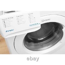Machine à laver Indesit Push&Go 8kg 1400tr/min Blanc BWA81485XWUKN